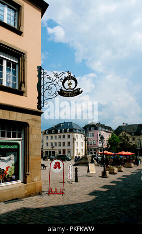 Impressionen von der Commune Echternach (Großherzogtum Luxemburg, 01/07/2009) Stockfoto