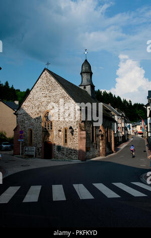 Impressionen von der Gemeinde Vianden (Großherzogtum Luxemburg, 01/07/2009) Stockfoto