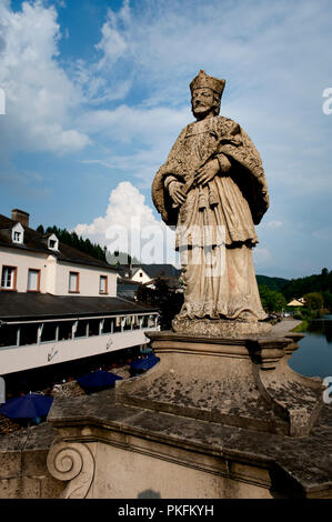 Impressionen von der Gemeinde Vianden (Großherzogtum Luxemburg, 01/07/2009) Stockfoto