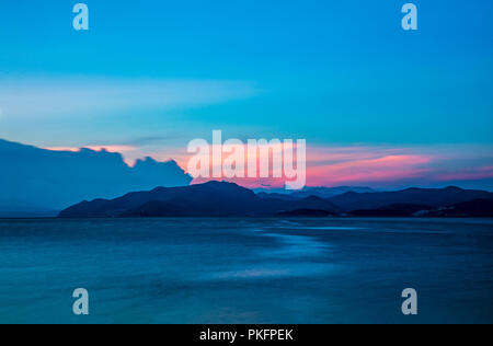 Yunnan Dali Erhai See Landschaft Stockfoto