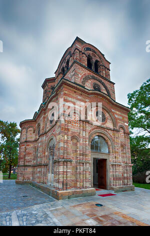 Kirche des Heiligen ersten Märtyrer Stephanus, Lazarica Kirche, Kruševac - Serbien. Denkmal der Kultur von außergewöhnlicher Bedeutung. Stockfoto