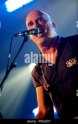 Belgische Punk Band die Kinder am Radio 1 Sessies (Belgien, 12/10/2010) Stockfoto