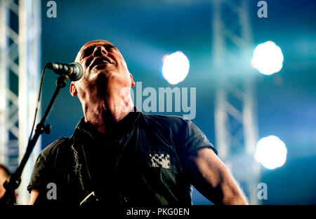 Belgische Punk Band die Kinder am Radio 1 Sessies (Belgien, 12/10/2010) Stockfoto