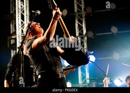 Belgische Punk Band die Kinder am Radio 1 Sessies (Belgien, 12/10/2010) Stockfoto