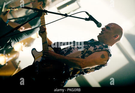 Belgische punkband die Kinder spielen an der Sieg Konzert der AB-Inbev Gewerkschaften in Leuven (Belgien, 30/01/2010) Stockfoto