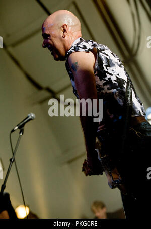 Belgische punkband die Kinder spielen an der Sieg Konzert der AB-Inbev Gewerkschaften in Leuven (Belgien, 30/01/2010) Stockfoto