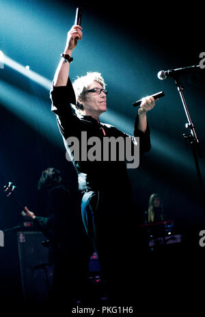 Englischen Postpunk Band The Psychedelic Furs bei Tag Festival des Sünders in Hasselt (Belgien, 31/10/2010) Stockfoto