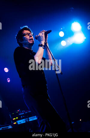 Englischen Postpunk Band The Psychedelic Furs bei Tag Festival des Sünders in Hasselt (Belgien, 31/10/2010) Stockfoto