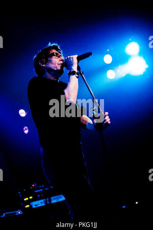 Englischen Postpunk Band The Psychedelic Furs bei Tag Festival des Sünders in Hasselt (Belgien, 31/10/2010) Stockfoto