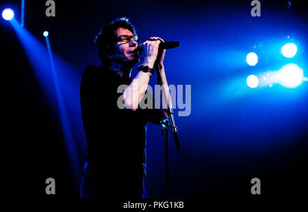 Englischen Postpunk Band The Psychedelic Furs bei Tag Festival des Sünders in Hasselt (Belgien, 31/10/2010) Stockfoto