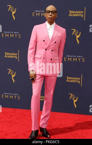 Los Angeles, CA, USA. 9 Sep, 2018. LOS ANGELES - SEP 9: Rupaul am 2018 Creative Arts Emmy Awards - Tag 2 - Ankunft auf der Microsoft Theater am 9. September 2018 in Los Angeles, CA in der Ankunftshalle für Primetime Emmy Awards: Creative Arts Awards - SUN, Microsoft Theatre, Los Angeles, CA 9. September 2018. Credit: Priscilla Grant/Everett Collection/Alamy leben Nachrichten Stockfoto