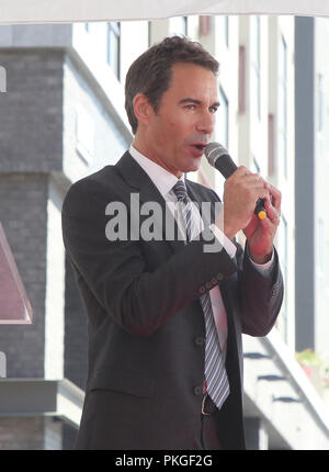 Los Angeles, Ca, USA. 13 Sep, 2018. Eric McCormack, in der Hollywood Walk of Fame Zeremonie zu Ehren Eric McCormack in Los Angeles, Kalifornien am 13. September 2018. Credit: Faye Sadou/Medien Punch/Alamy leben Nachrichten Stockfoto