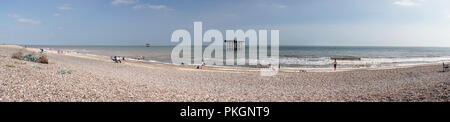 Kiesstrand Sizewell Suffolk England Großbritannien Stockfoto