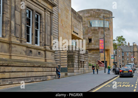 EDINBURGH SCHOTTLAND GEBÄUDE DER NATIONAL MUSEUM VON SCHOTTLAND Stockfoto