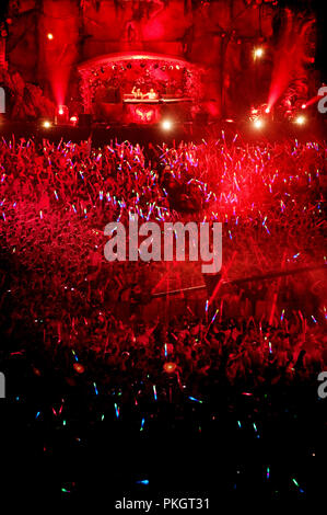 Ambiente Impressionen vom ersten Tag der 9. Auflage des Festivals im tomorrowland Boom (Belgien, 26/07/2013) Stockfoto