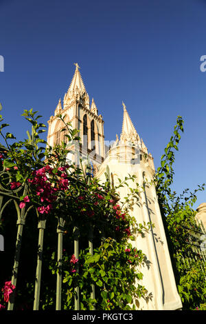 Parroquia de Nuestra Señora del Carmen, Santa Tecla Stockfoto