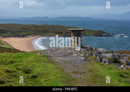 Redpoint Strand, Wester Ross, Schottland, Vereinigtes Königreich Stockfoto