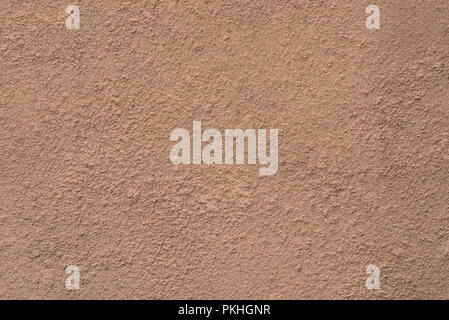 Braune Farbe verputzten Wand Hintergrund Textur Stockfoto