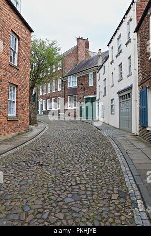 Durham Street Scene, S Bailey, Durham, County Durham, England, Vereinigtes Königreich Stockfoto