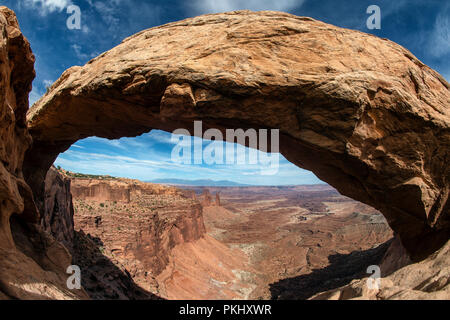 Mesa Arch im Canyonlands National Park, Utah, USA Stockfoto