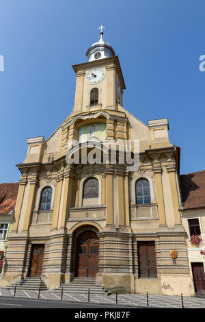 Die Kirche St. Peter und Paul in Brasov, Rumänien. Stockfoto