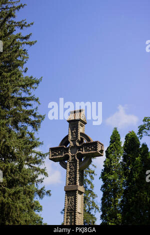 Celtic Cross Buch Cover Stockfoto