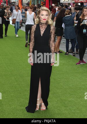 Das Festival Weltpremiere auf der Cineworld Leicester Square, London am Montag, den 13. August 2018 Mit: Emma Rigby Wo: London, Großbritannien Wann: 13 Aug 2018 Quelle: WENN.com Stockfoto