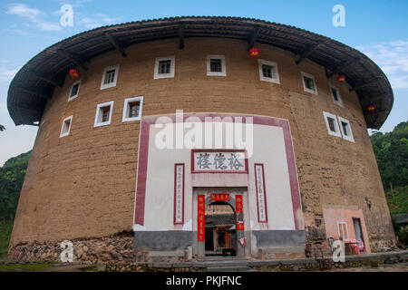 NaJing in der Provinz Fujian tulou Stockfoto