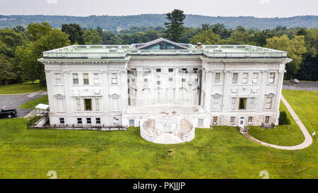 Mühlen Mansion, Staatsburgh State Historic Site, Hyde Park, New York, USA Stockfoto