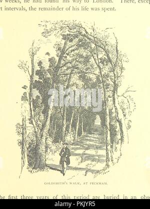 Bild von Seite 25 der "poetische Werke von Oliver Goldsmith. Mit einer Abhandlung von William Spalding, etc'. Stockfoto