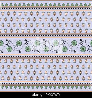 Nahtlose Muster mit geometrischen Mustern im arabischen Stil. Stock Vektor