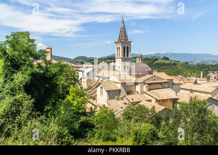 Die Kathedrale Santa Maria Assunta, Spoleto, Perugia, Umbrien, Italien, Europa Stockfoto