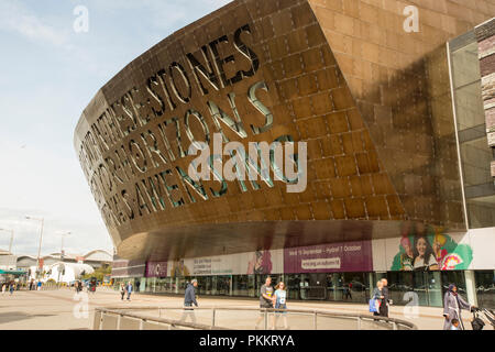 Die Welsh National Opera in Cardiff, Wales, UK. Stockfoto