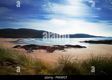 Derrynane Bay in der Nähe von Danial O' Connell es Derrynane House, The Ring of Kerry, County Kerry, Irland Stockfoto