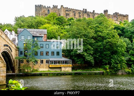 Riverview Küche Durham Silber St unter Framwellgate Brücke, Durham GROSSBRITANNIEN Stockfoto