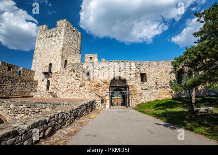 Die Festung Kalemegdan in Belgrad Stockfoto