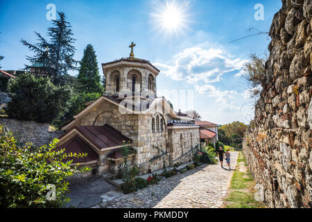 Hl. Petka Ortodox Kirche in der Festung Kalemegdan in Belgrad Stockfoto