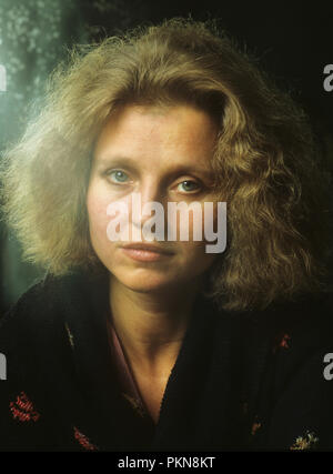 München - 1977, Hanna Schygulla, (Foto Gijsbert Hanekroot) Stockfoto