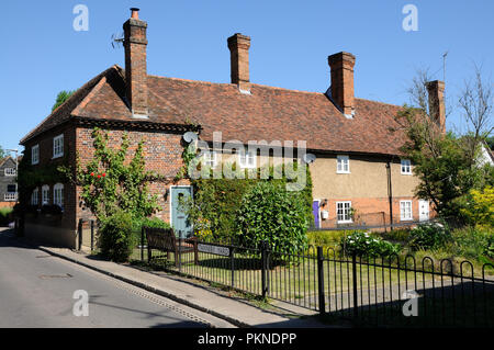 Gerberei Hof. Whitwell, Hertfordshire. Es ist eine Erinnerung an eine Vergangenheit Industrie in das Dorf. Stockfoto