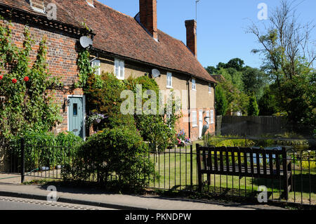 Gerberei Hof. Whitwell, Hertfordshire. Es ist eine Erinnerung an eine Vergangenheit Industrie in das Dorf. Stockfoto