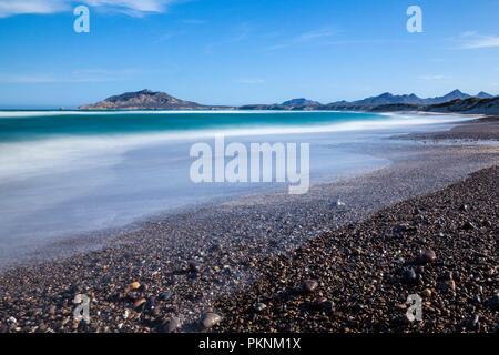 Strand von Cabo Pulmo, Baja California Sur, Mexiko Stockfoto
