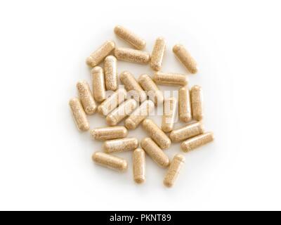 Gewichtverlustergänzungen. Stockfoto