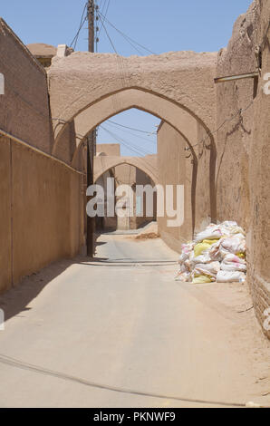 Altstadt von Yazd, Iran Stockfoto
