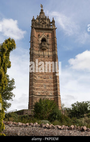 Cabot Tower, Brandon Hill Park, City of Bristol, Großbritannien Stockfoto