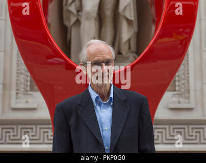 RA, Piccadilly, London, UK. 12. September 2018. Die Kunst der Herstellung der Gebäude. International renommierte Architekten Renzo Piano eröffnet Ausstellung von Arbeiten. Stockfoto