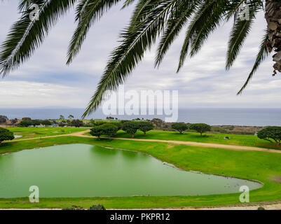 Schöne Landschaft rund um der Pepperdine University in Kalifornien Stockfoto