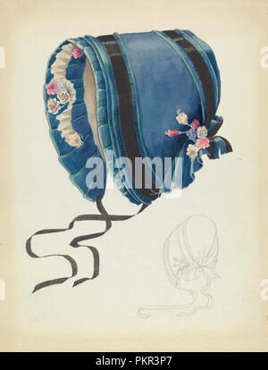 Motorhaube. Vom: C. 1937. Abmessungen: insgesamt: 29 x 22,7 cm (11 5/6 x 8 15/16 in.). Medium: Aquarell und Graphit auf Papier. Museum: Nationalgalerie, Washington DC. Autor: Doris Bier. Stockfoto