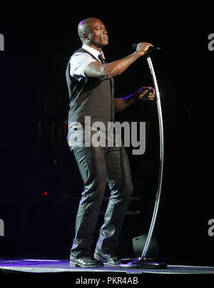 Dichtung führt im Konzert im Fillmore Miami Beach in Miami Beach, Florida, am 22. April 2009. Stockfoto