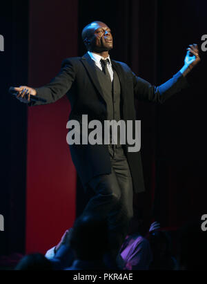 Dichtung führt im Konzert im Fillmore Miami Beach in Miami Beach, Florida, am 22. April 2009. Stockfoto