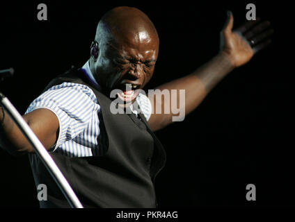 Dichtung führt im Konzert im Fillmore Miami Beach in Miami Beach, Florida, am 22. April 2009. Stockfoto